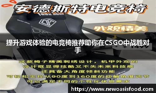 提升游戏体验的电竞椅推荐助你在CSGO中战胜对手