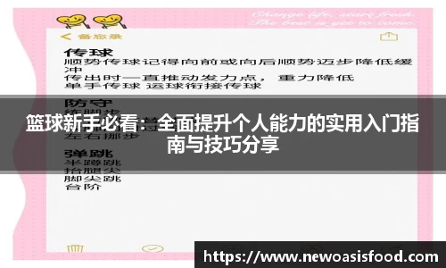 篮球新手必看：全面提升个人能力的实用入门指南与技巧分享